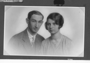 Marta Vielgutová, roz. Pamová a&nbsp;její manžel Robert