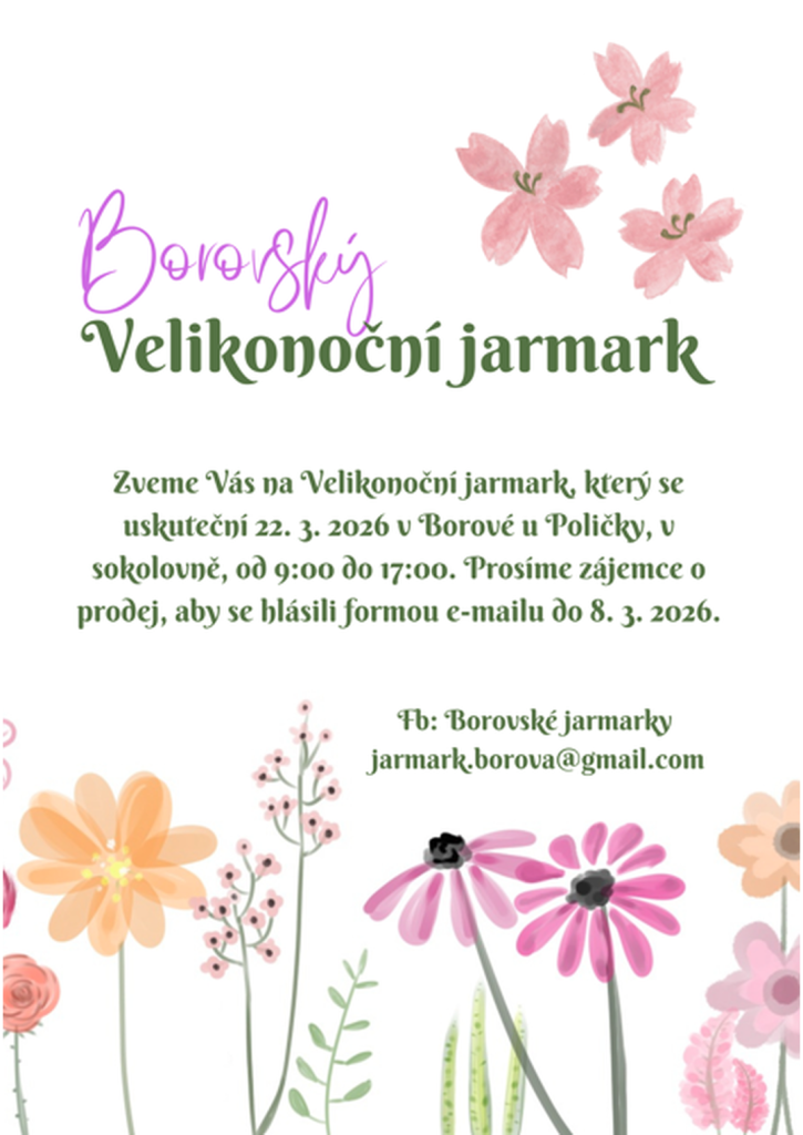 Borovský velikonořční jarmark