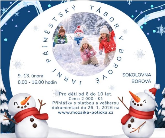 SVĆ Mozaika-arní příměstský tábor v&nbsp;Borové